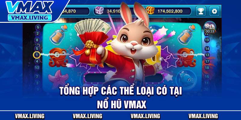 Nổ Hũ Vmax – Cơ Hội Trúng Thưởng Khủng Mỗi Ngày 3 Tổng hợp các thể loại có tại nổ hũ Vmax